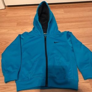 Nike light blue boys 3T zip up